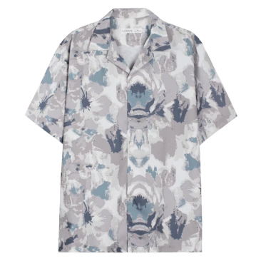 Áo sơ mi nam hologram tay ngắn, cổ vest LADOS 8.113 - Phối thấm hút, giảm 162k 3