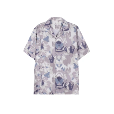 Áo sơ mi nam hologram tay ngắn, cổ vest LADOS 8.113 - Phối thấm hút, giảm 162k 10