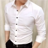 Áo sơ mi nam Hori dài tay cổ bẻ dáng ôm Hàn Quốc vải lụa thái chống nhăn 112.000₫ 6