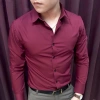 Áo sơ mi nam Hori dài tay cổ bẻ dáng ôm Hàn Quốc vải lụa thái chống nhăn 112.000₫ 7