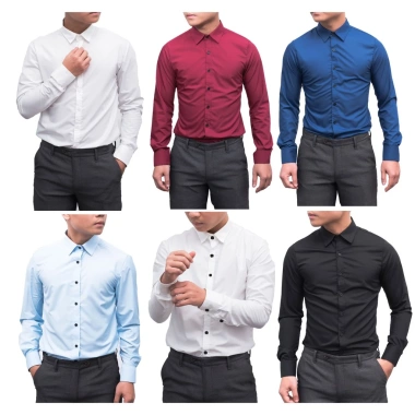 Áo sơ mi nam Hori dài tay cổ bẻ dáng ôm Hàn Quốc vải lụa thái chống nhăn 112.000₫ 8 Áo sơ mi nam Hori dài tay cổ bẻ dáng ôm Hàn Quốc vải lụa thái chống nhăn 112.000₫ 8