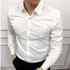 Áo sơ mi nam Hori dài tay cổ bẻ dáng ôm Hàn Quốc vải lụa thái chống nhăn 112.000₫ 10