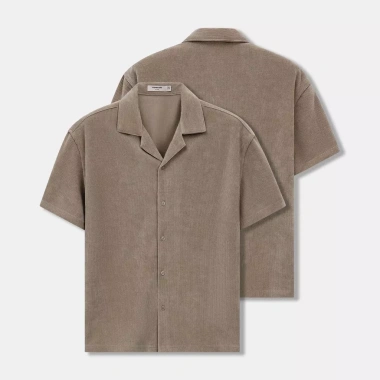 Áo sơ mi nam ICONDENIM Cuban Simplify Form Relaxed - Giá chỉ 349.000 VND, giảm mạnh 2