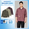 Áo Sơ Mi Nam ICONDENIM Tay Dài Monotype Form Regular - Giá chỉ 269.000 VND