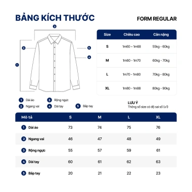Áo Sơ Mi Nam ICONDENIM Tay Dài Monotype Form Regular - Giá chỉ 269.000 VND 8 Áo Sơ Mi Nam ICONDENIM Tay Dài Monotype Form Regular - Giá chỉ 269.000 VND 8
