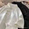 Áo Sơ Mi Nam Jacquard Họa Tiết Rồng - Phong Cách Trung Quốc, Nút Vòng, Giá Ưu Đãi 528.794₫ 5