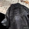 Áo Sơ Mi Nam Jacquard Họa Tiết Rồng - Phong Cách Trung Quốc, Nút Vòng, Giá Ưu Đãi 528.794₫ 8