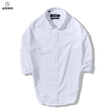 Áo sơ mi nam kẻ sọc ADINO vải sợi tre Bamboo mềm mịn, thoáng mát, slimfit công sở trẻ trung 2