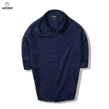 Áo sơ mi nam kẻ sọc ADINO vải sợi tre Bamboo mềm mịn, thoáng mát, slimfit công sở trẻ trung 10
