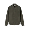 Áo sơ mi nam kẻ sọc dài tay LADOS-8.187 smart casual, form regular, vải premium mát nhẹ, sang trọng, giá 190k 2
