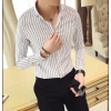 Áo sơ mi nam kẻ sọc dài tay lụa cao cấp, bền đẹp, đa màu, 195k - iMan Store 7