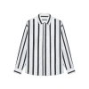 Áo sơ mi nam kẻ sọc LADOS-8.155 vải đũi linen basic trẻ trung phong cách Hàn Quốc - Giá chỉ 171.000đ 8