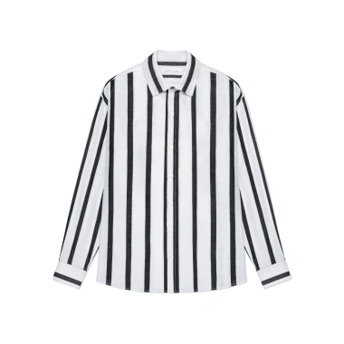 Áo sơ mi nam kẻ sọc LADOS-8.155 vải đũi linen basic trẻ trung phong cách Hàn Quốc - Giá chỉ 171.000đ
