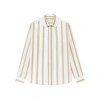 Áo sơ mi nam kẻ sọc LADOS-8.155 vải đũi linen basic trẻ trung phong cách Hàn Quốc - Giá chỉ 171.000đ 9