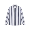 Áo sơ mi nam kẻ sọc LADOS-8.155 vải đũi linen basic trẻ trung phong cách Hàn Quốc - Giá chỉ 171.000đ 10
