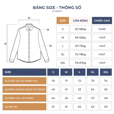 Áo sơ mi nam kẻ sọc URBAN vải bamboo cao cấp, mềm mịn, nhanh khô, ít nhăn - Giá chỉ 332.000đ