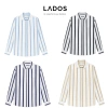 Áo sơ mi nam LADOS-18.155 kẻ sọc, linen mềm mát thấm mồ hôi, chỉ 181.000₫