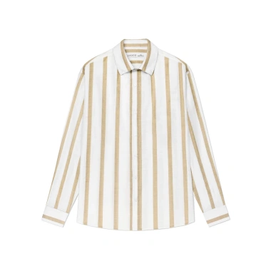 Áo sơ mi nam LADOS-18.155 kẻ sọc, linen mềm mát thấm mồ hôi, chỉ 181.000₫ 9