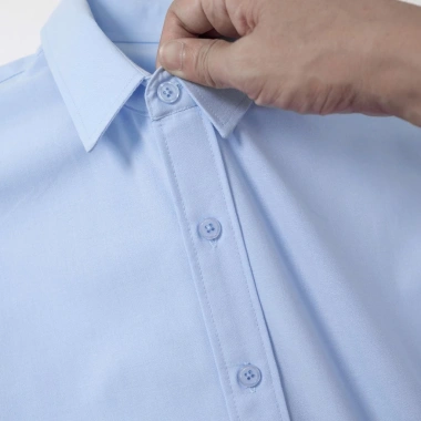 Áo sơ mi nam LADOS-8.177 vải Oxford, giữ form, thanh lịch công sở 235k