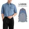 Áo Sơ Mi Nam LADOS-8.180 Linen Cao Cấp Lạnh Thoáng Mát Chống Nhăn Form Regular Giá 181.000₫