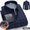 Áo sơ mi nam mùa đông dài tay rời ấm áp, thiết kế người lớn tuổi - 331.776₫ 3