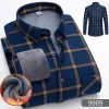 Áo sơ mi nam mùa đông dài tay rời ấm áp, thiết kế người lớn tuổi - 331.776₫ 4