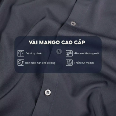 Áo sơ mi nam ngắn tay cổ vest cao cấp không nhăn LADOS-8.109 - Thời trang, dễ phối, giá 144.000 VND 4 Áo sơ mi nam ngắn tay cổ vest cao cấp không nhăn LADOS-8.109 - Thời trang, dễ phối, giá 144.000 VND 4