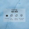 Áo sơ mi nam ngắn tay cổ vest cao cấp Lados 18.085 – form chuẩn, thoải mái, giảm 23% còn 162k 5