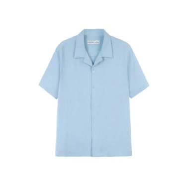 Áo sơ mi nam ngắn tay cổ vest cao cấp Lados 18.085 – form chuẩn, thoải mái, giảm 23% còn 162k 10