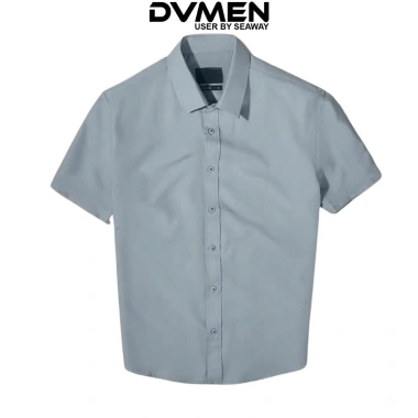 Áo sơ mi nam ngắn tay cotton lụa mát, chống nhăn chống phai, giá ưu đãi 87.119₫