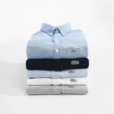 Áo Sơ Mi Nam Ngắn Tay Dư Xịn LCST Oxford Slimfit Thấm Hút Mồ Hôi SM53 - Giá 347k 8