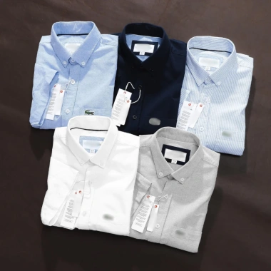 Áo Sơ Mi Nam Ngắn Tay Dư Xịn LCST Oxford Slimfit Thấm Hút Mồ Hôi SM53 - Giá 347k 9
