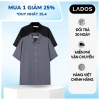 Áo sơ mi nam ngắn tay Mango LADOS-38.110 - Chống nhăn, lịch lãm, mềm mịn, 144.000₫