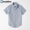 Áo sơ mi nam ngắn tay trắng vải Oxford kaki công sở Nexx&Dee SM04 giảm giá 29tr 3