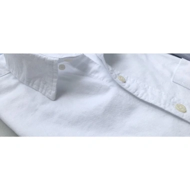 Áo sơ mi nam ngắn tay trắng vải Oxford kaki công sở Nexx&Dee SM04 giảm giá 29tr