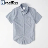 Áo sơ mi nam ngắn tay trắng vải Oxford kaki công sở Nexx&Dee SM04 giảm giá 29tr 9