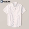 Áo sơ mi nam ngắn tay trắng vải Oxford kaki công sở Nexx&Dee SM04 giảm giá 29tr 10