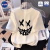 Áo sơ mi nam nữ cotton cao cấp Devil Smiley - Giao hàng trong ngày, giảm giá 16% còn 121k