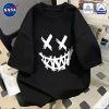 Áo sơ mi nam nữ cotton cao cấp Devil Smiley - Giao hàng trong ngày, giảm giá 16% còn 121k 2