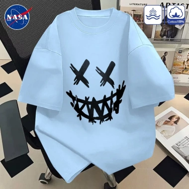 Áo sơ mi nam nữ cotton cao cấp Devil Smiley - Giao hàng trong ngày, giảm giá 16% còn 121k
