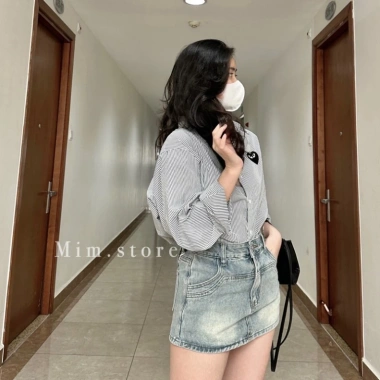 Áo Sơ Mi Nam Nữ Thêu Trái Tim Ngực Chất Liệu Cao Cấp Hot Trend 2.024 79.957₫