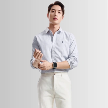 Áo sơ mi nam Oxford tay dài ICONDENIM sọc Palewave slimfit tôn dáng 320.000đ 3 Áo sơ mi nam Oxford tay dài ICONDENIM sọc Palewave slimfit tôn dáng 320.000đ 3