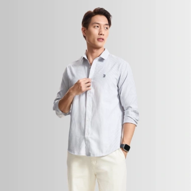 Áo sơ mi nam Oxford tay dài ICONDENIM sọc Palewave slimfit tôn dáng 320.000đ 4 Áo sơ mi nam Oxford tay dài ICONDENIM sọc Palewave slimfit tôn dáng 320.000đ 4