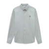 Áo sơ mi nam Oxford tay dài ICONDENIM sọc Palewave slimfit tôn dáng 320.000đ 13