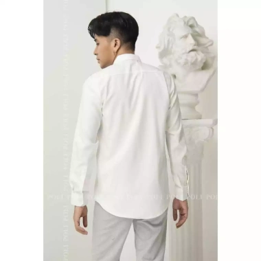 Áo sơ mi nam POLI ghile xám siêu sang: Giá chỉ 375.000 VNĐ, giảm 22% 2