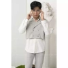 Áo sơ mi nam POLI ghile xám siêu sang: Giá chỉ 375.000 VNĐ, giảm 22% 5
