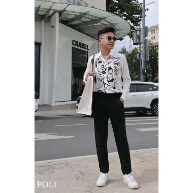 Áo sơ mi nam POLI MAN chất liệu mát mẻ, thiết kế hiện đại, giảm còn 375k 5 Áo sơ mi nam POLI MAN chất liệu mát mẻ, thiết kế hiện đại, giảm còn 375k 5