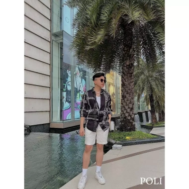 Áo sơ mi nam POLI MAN lụa nhám không nhăn, cực mát, giảm giá 325k (giá gốc 419k)