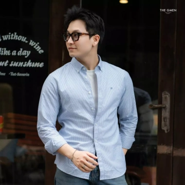 Áo sơ mi nam S25 Oxford thoáng mát, thấm hút mồ hôi - Giá 399.000₫ giảm 20%
