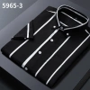 Áo sơ mi nam sọc công sở tay ngắn, cotton, giảm 21% chỉ 185.344 VND 3